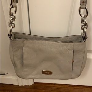 Grey Michael Kors purse